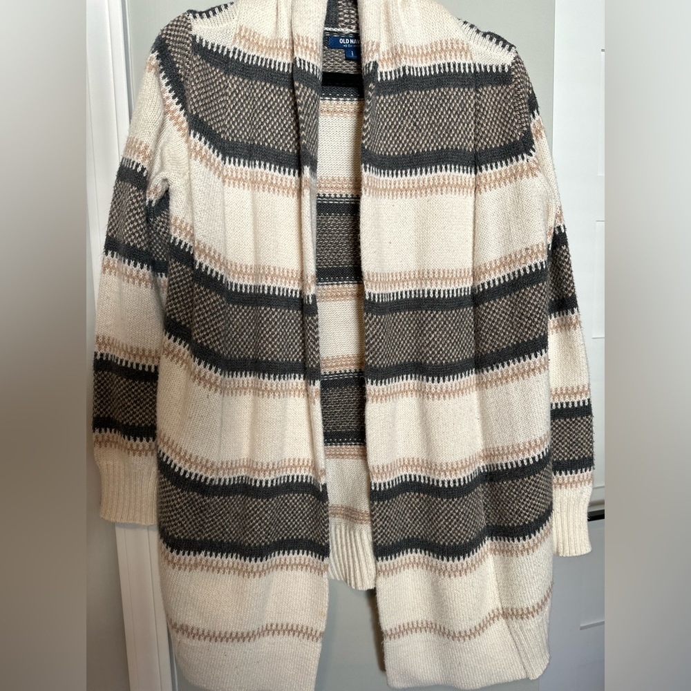 Old Navy horse blanket cardigan